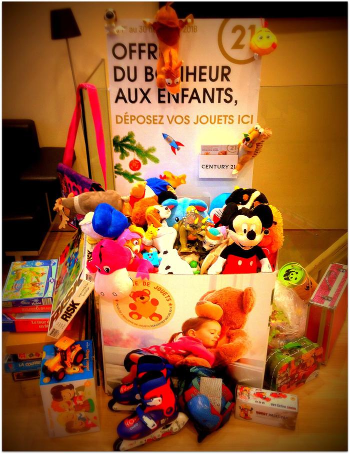 Collecte Jouets Maitena Immobilier 2018