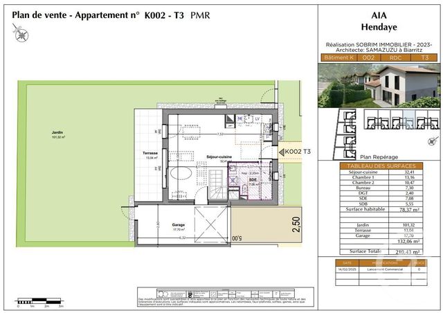 maison à vendre - 3 pièces - 78.37 m2 - HENDAYE - 64 - AQUITAINE - Century 21 Maïtena Immobilier