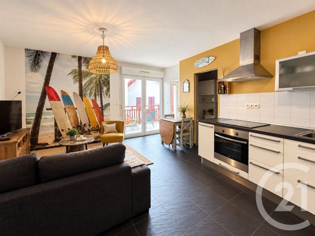 Appartement F2 à vendre - 2 pièces - 36.87 m2 - HENDAYE - 64 - AQUITAINE - Century 21 Maïtena Immobilier